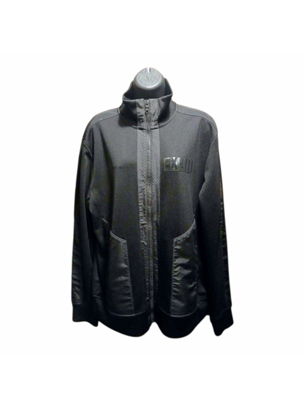 Express Women’s Full Zip Black Track Jacket Size L JC552